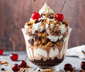 Viral Cottage Cheese Protein Ice Cream Sundae (Vegan-friendly)