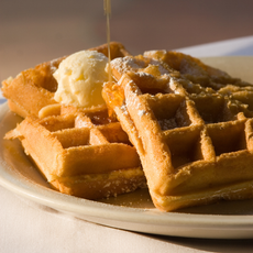 Protein-packed Maple Brown Sugar Fall-ffles!