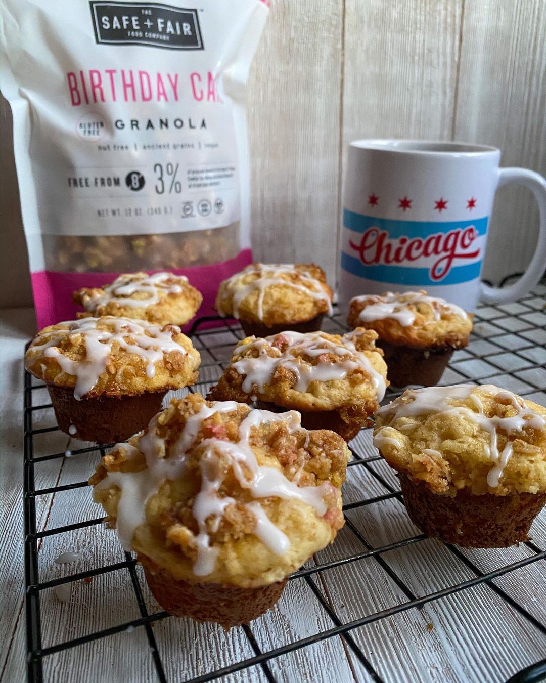 Grain-Free Birthday Cake Muffins - Confessions of a Confectionista