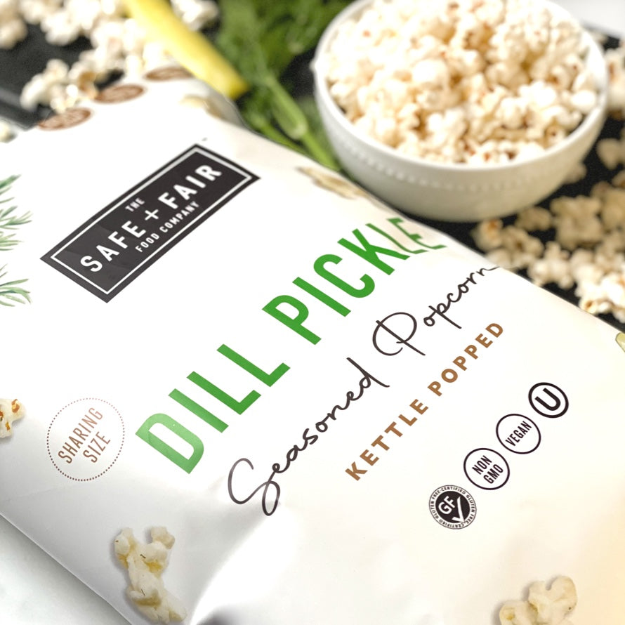 Dill Pickle Seasoned Popcorn Pack