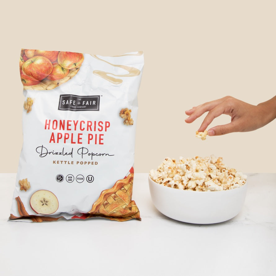 Honeycrisp Apple Pie Drizzled Popcorn Pack