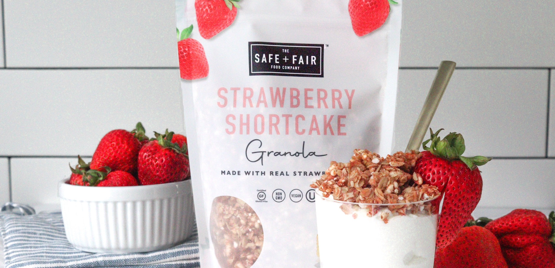 Strawberry Shortcake Granola Pack