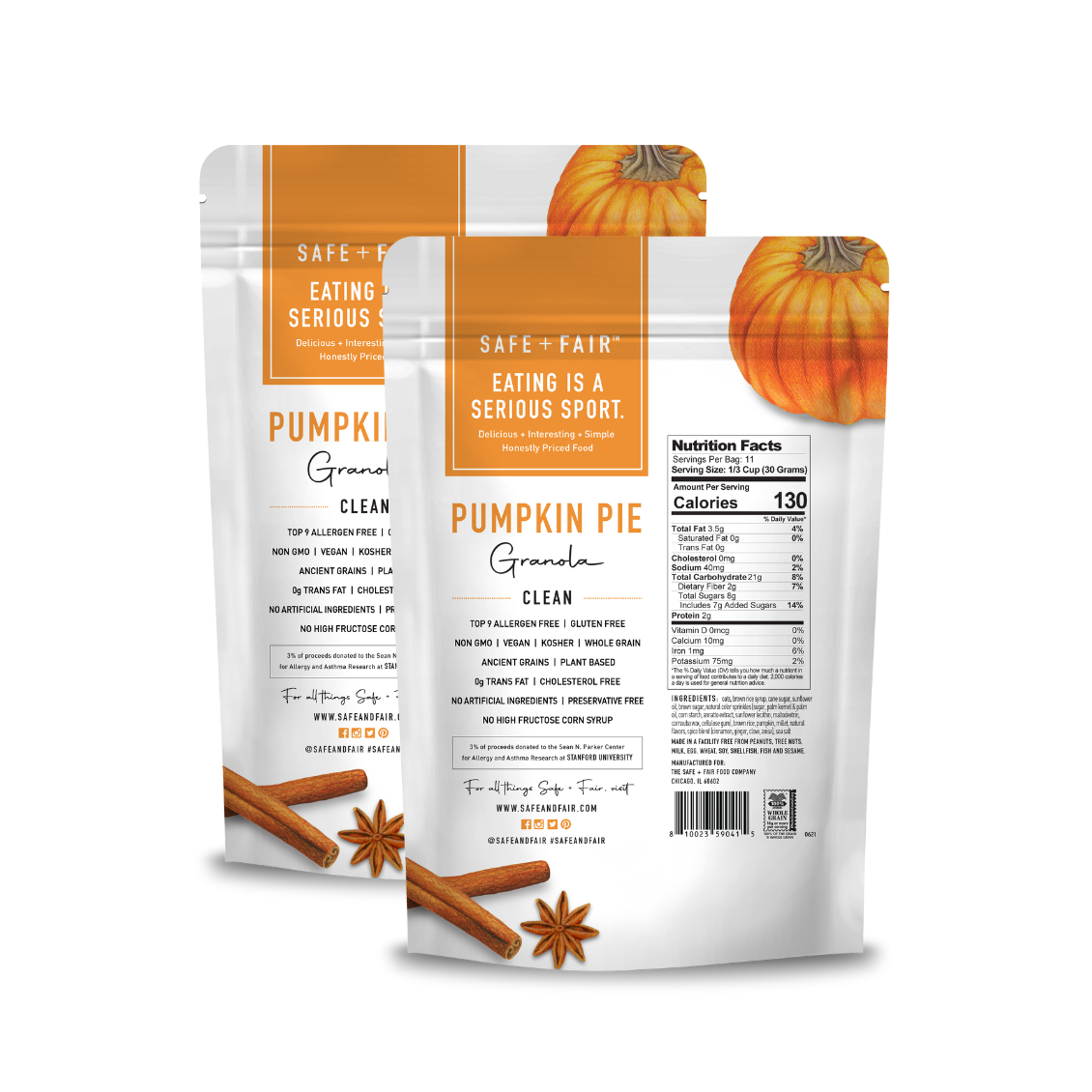 Pumpkin Pie Granola Pack