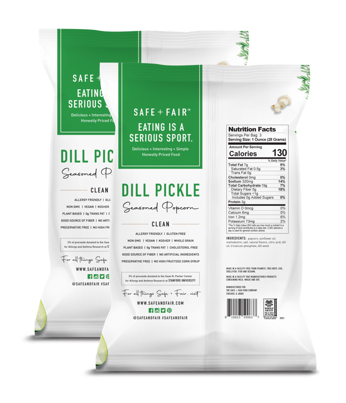 Dill Pickle Seasoned Popcorn Pack