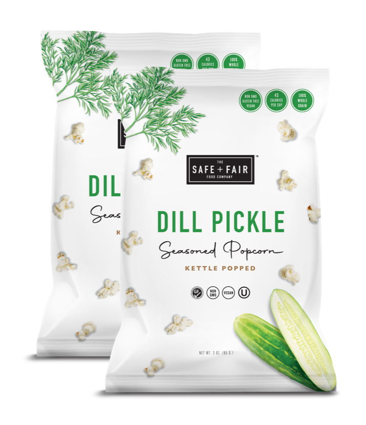 Dill Pickle Seasoned Popcorn Pack